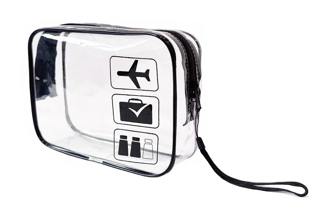 ELEGANCE Clear Travel Wash And Make Up Bags