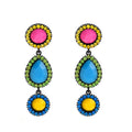 Elegant Crystal Drop Earrings